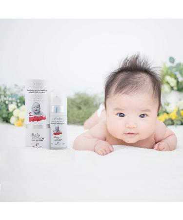 Baby Kingdom Collection Body Cream - Moisturizes Protects and Heals Dry and Sensitive Skin 98% Naturally and Hypoallergenic 150 mL (5.28 Fl Oz) - Buy Online on SooperMarket.com