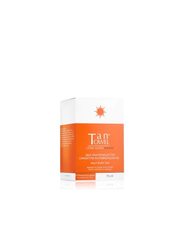 Tan Towel Half Body Plus  10 Count (Pack of 1)