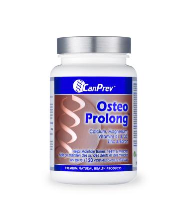 CanPrev Osteo Prolong | 120 v-caps | with Calcium Magnesium Zinc Citrate and D3