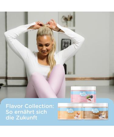 Bodywish Mixed Tasty Powder - Low-Calorie Sugar Substitute - Salted Caramel Wildberry & Nougat - 3 x 150g | Natural Flavor Enhancer for Healthier Living - Buy Online on SooperMarket.com