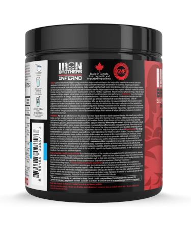 Iron Brothers Supplements - Inferno Weight Loss Supplements for Women & Men | Detox for Weight Loss and Belly Fat Thermogenic Support - Workout Supplement | Help Cognitive Health Increases Energy Bombsicle - Buy Online on SooperMarket.com