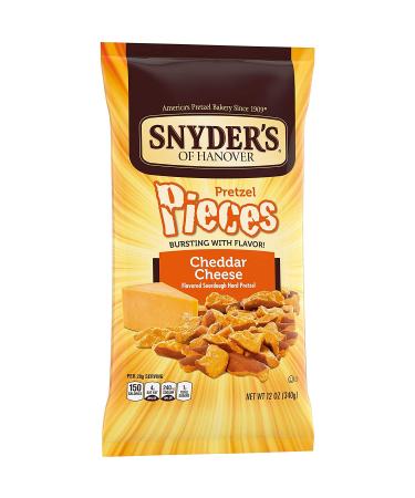 Snyder's of Hanover Cheddar Cheese Pretzel Pieces 12 oz - 2 Bags - Buy Online on SooperMarket.com