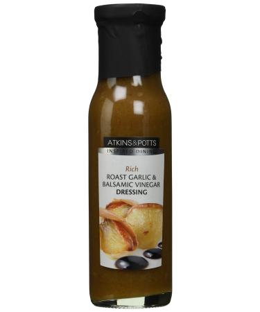 Atkins & Potts Roast Garlic & Balsamic Vinegar Dressing 245 g