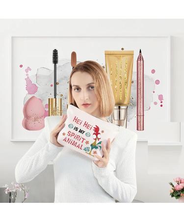 LEVLO Moana Hei Hei Zipper Cosmetic Bag | Women & Girls' Spirit Animal Makeup Organizer - Buy Online on SooperMarket.com