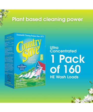 HE Natural Laundry Detergent | Safe for Babies | Country Save 100 oz (160 loads) - Buy Online on SooperMarket.com