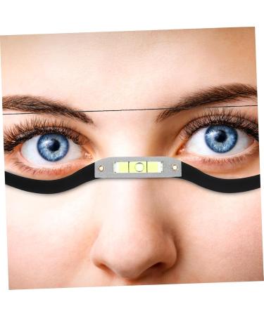 FOYTOKI Measuring Ruler 1 Set Arch Embroidery Eyebrow Ruler Portable Eyebrow Ruler Eyebrow Mapping Tool Alloy Level Ruler - Buy Online on SooperMarket.com