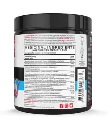 Iron Brothers Supplements - Inferno Weight Loss Supplements for Women & Men | Detox for Weight Loss and Belly Fat Thermogenic Support - Workout Supplement | Help Cognitive Health Increases Energy Bombsicle - Buy Online on SooperMarket.com