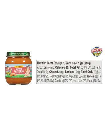 Earth's Best Organic Stage 1 Baby Food Veggie Jars Variety Pack 4 oz (12 Pack) - Buy Online on SooperMarket.com