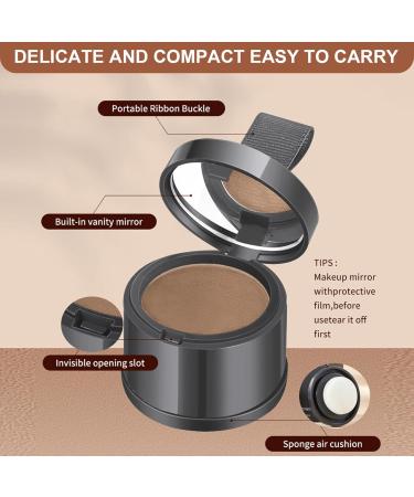 2Pcs Root Touch Up Powder Windproof & Sweatproof Hairline Powder for Women & Wen Natural Stain-Proof Hair Loss Concealer Hairline Powder for Thinning Hairline Light Brown & Black. Light Brown Black - Buy Online on SooperMarket.com