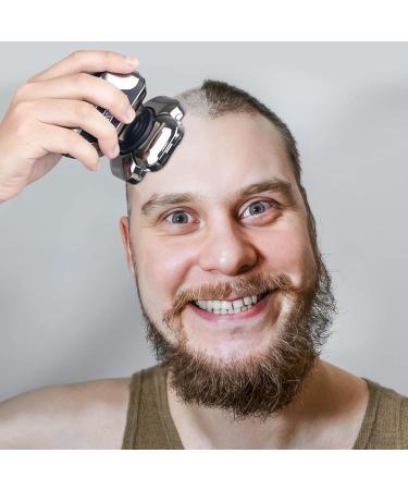 Buy Telfun 9D Head Shavers for Bald Men - Fast High-Speed Electric Razor Waterproof Wet/Dry Trimmer with LED Display & Type-C Charging for Home & Travel - Buy Online on SooperMarket.com