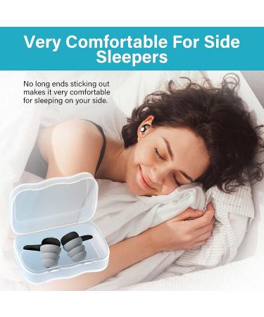 Soft Silicone Reusable Ear Plugs for Sleeping - Noise Cancelling & Sound Blocking - 1 Pair - Buy Online on SooperMarket.com