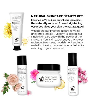 WBM Skincare Beauty Kit Facial Cleanser Moisturizer Witch Hazel Toner & Anti-Aging Night Cream for Sensitive Skin Shop Internationally - Buy Online on SooperMarket.com