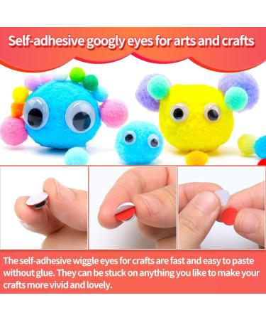 Iooleem 1518pcs Self-Adhesive Googly Wiggle Eyes in 24 Styles & Colors - Crafts, DIY Projects - Buy Online on SooperMarket.com