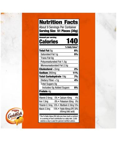 Goldfish Flavor Blasted Xtra Cheddar Crackers - Family Size 10 oz Bag | Snack Crackers - Buy Online on SooperMarket.com