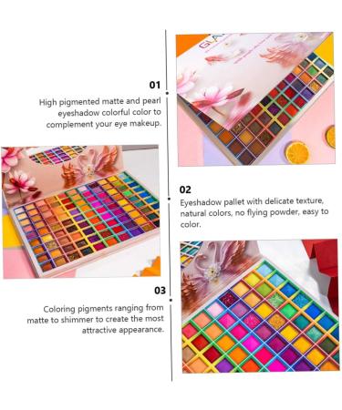Angoily 1 Box Eyeshadow Palette Highlighters Makeup Pallette Eyeshadow Pallet Glitter Powder Cosmetics - Buy Online on SooperMarket.com