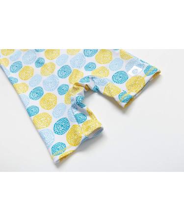 Bonverano Baby Girls Long-Sleeve Lemon Swimsuit | UPF 50+ Sun Protection | 18-24 Months - Buy Online on SooperMarket.com