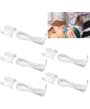 5 Pcs/Bag 3.5mm Ear Clip Electrode Cable for TENS Machine Physical Machine - Buy Online on SooperMarket.com
