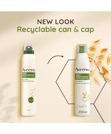 Aveeno Daily Moisturising After-Shower Mist - Sensitive Skin - Non-Greasy Formula - 48h Moisture Lock - 200ml - Buy Online on SooperMarket.com