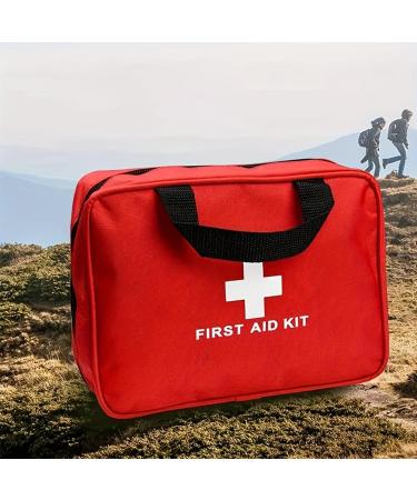 UV Stylish Medicine Bag Travel | Portable Empty First Aid Kit for Home Office Car Camping & Hunting - Red - Buy Online on SooperMarket.com