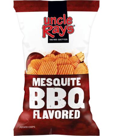 Uncle Rays Mesquite BBQ Flavoured Potato Chips Crisps American Chips