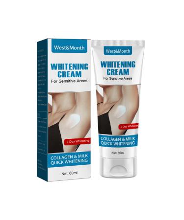 Armpit Whitening Cream Skin Whitening Cream For Underarm Skin Lightening Cream For Whole Body Underarm Whitening Products For Dark Skin & Private Parts Knee Elbows Legs Underarm