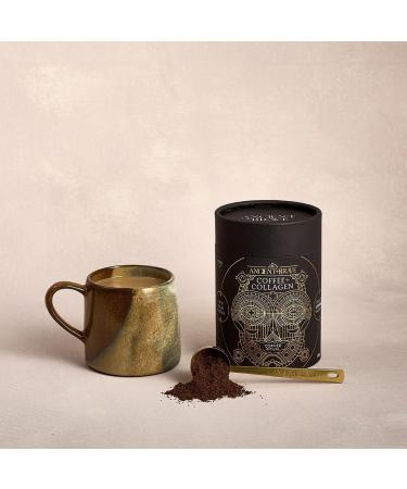 Premium Ancient + Brave Coffee + Collagen Powder 250g - Organic Brazilian Ground Coffee with Grass-Fed Collagen - Cacao, Ashwagandha & Baobab Blend - High Protein Keto | Shop Now - Buy Online on SooperMarket.com