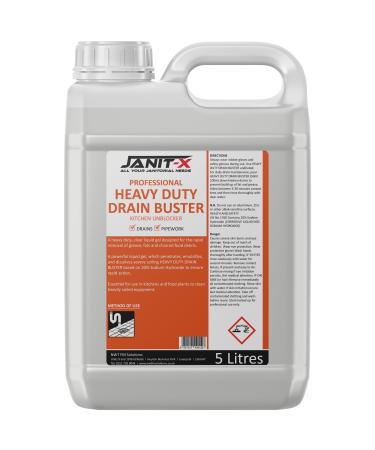 Janit-X Professional HD Drain Buster Sink & Pipe Unblocker 5L (without pump 1)