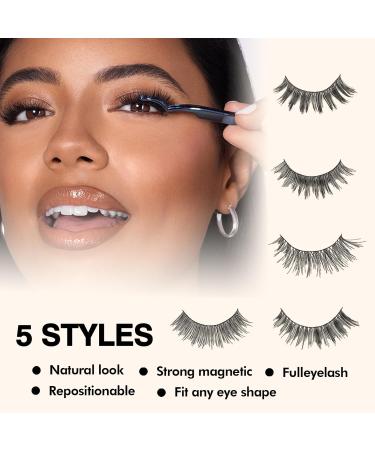 50 Pairs Muselash False Eyelashes Set - 100% Handmade Glamorous Wispies Demi Wispies & Volume Multipacks | International Shipping Available - Buy Online on SooperMarket.com