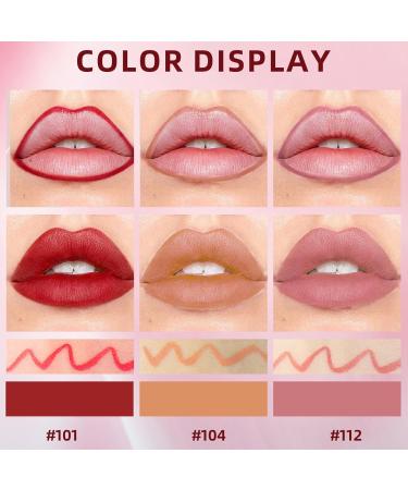 Buy Long Lasting Matte Natural Nude Pink Lip Stain Marker - Hydrating Lip Liner & Tint Pen Quick Dry & Smudge Proof | International Shipping Available - Buy Online on SooperMarket.com