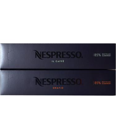 Nespresso Vertuo Line Espresso Assortment of Coffee: Il Caffe Orafio 20 Capsules Pods - Buy Online on SooperMarket.com