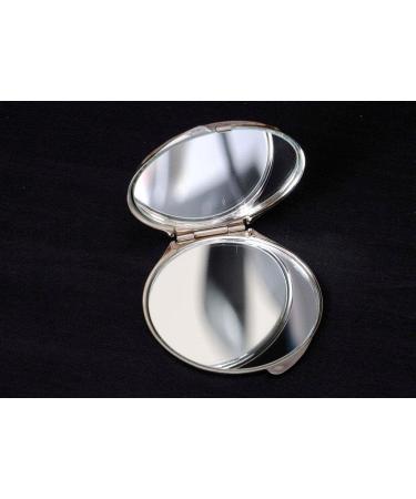 Mackintosh Two Roses Design Purple Compact Mirror - Elegant and Practical Accessory - Buy Online on SooperMarket.com