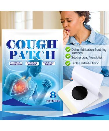 Cough Patch 40 Pcs Cough Relief Chest Cold Suppressant Sticker Acupoint Physiotherapy Pad - Buy Online on SooperMarket.com