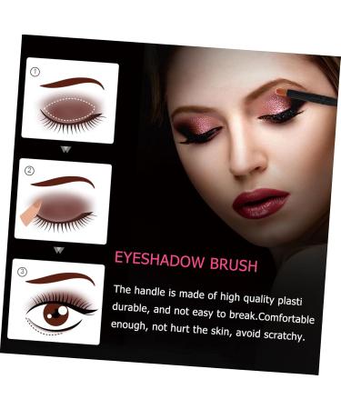 Angoily 20 Pcs Nose Shadow Brush Mix Miss Wooden Handle Brush 13x0.8cmx2pcs Blackx2pcs - Buy Online on SooperMarket.com