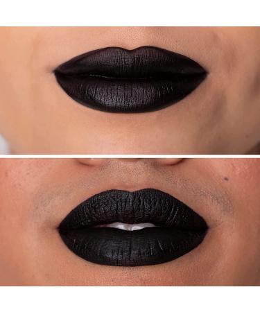 NYX Lip Lingerie XXL Matte Liquid Lipstick - Naughty Noir 0.13 Fl Oz - Buy Online on SooperMarket.com