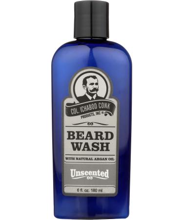 COLONEL CONK Beard Wash Unscented 6 OZ