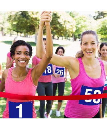 JenPen Running Bib Numbers with Safety Pins for Marathon Sports Competitor Numbers Paper Tags Waterproof Running Track and Field Competitor Numbers 6 x 7.5 Inch 100 1-100 Number - Buy Online on SooperMarket.com