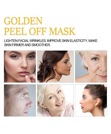 Gold Foil Peel-Off Mask | 98% Gold Anti-Aging Facial Mask for Deep Cleansing & Fine Line Reduction | Ideal for All Skin Types - Buy Online on SooperMarket.com