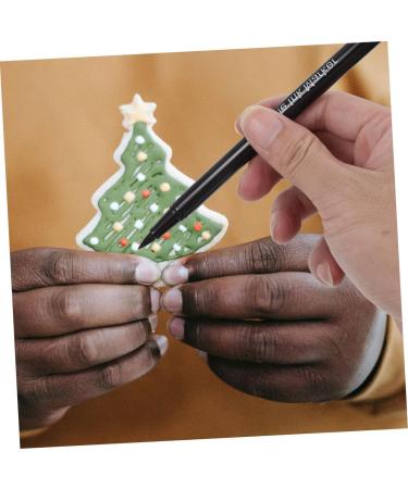HOLIDYOYO 3pcs Food Coloring Pens Double Sided Edible Metallic Markers Food Shimmering Color Pens for Cookie Cake Cupcake - Buy Online on SooperMarket.com
