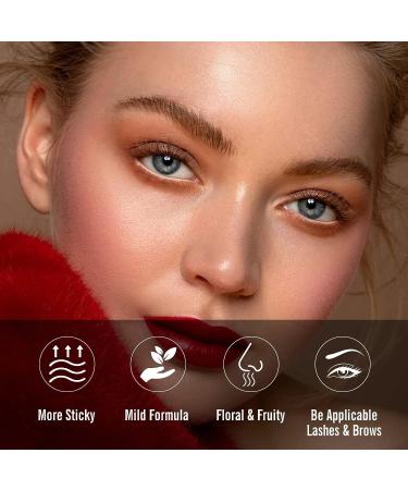 PERMANIA Peach Lash Lift Rod Adhesive & Brow Lamination Glue - Strong Viscosity & Water Solubility for Lash Perm Kit - Buy Online on SooperMarket.com