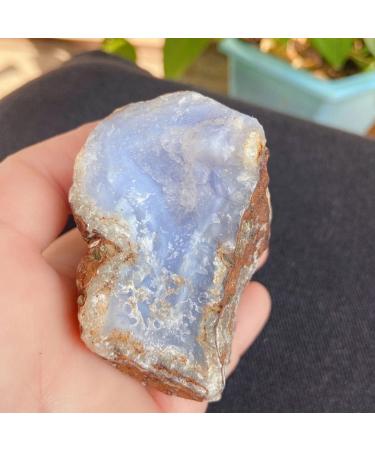 190g Natural Raw Blue Lace Agate Rough Stones Crystal Minerals and Stones Rough Gemstones Original Specimen for Home Decor Gifts Full of Texture (Size : 140-190g) - Buy Online on SooperMarket.com