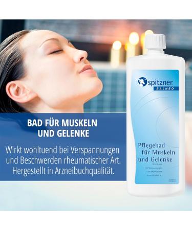 Spitzner 1000 ml Bathroom for Muscles & Joints - Promotes Health & Relieves Tension & Rheumatic Pain - International Shipping Available - Buy Online on SooperMarket.com