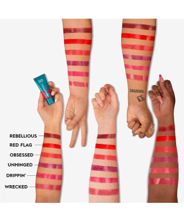 Urban Decay Hydromaniac Dewy Liquid Blush - Wrecked (Dusty Rose) 0.5 Fl. Oz | Vegan Cheek Tint with Kombucha & Marula Oil - Buy Online on SooperMarket.com
