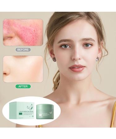 FunnAura Colour Correcting Cream Hydrating Green Cream for Redness 100g - Buy Online on SooperMarket.com