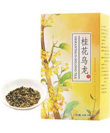 20 Count Natural Osmanthus Oolong Tea Fragrans Flower Leaves Bag for Family Friends - Buy Online on SooperMarket.com