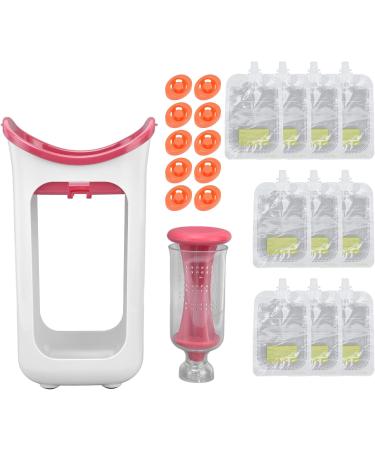 Highly Durable Baby Food Masher - Easy to Clean Blender for Home, School, and Camping (Red) - Buy Online on SooperMarket.com