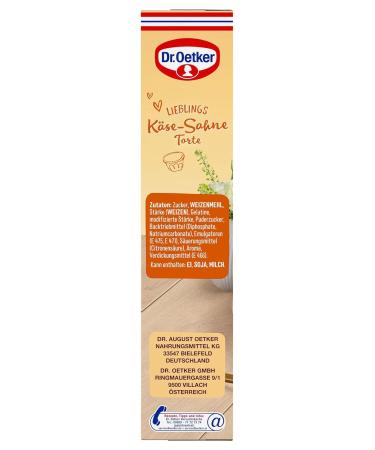 Dr. Oetker Cheese Cream Cake Mix - 4 x 385g | Easy Baking for Perfect Cheesecakes - Buy Online on SooperMarket.com