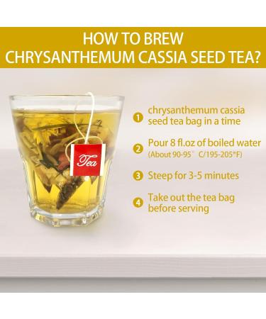 YHT Chrysanthemum Cassia Seed Liver Care Tea Chinese Herbals Tea Bag- 50 Counts - Buy Online on SooperMarket.com