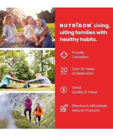 Nutridom Vitamin D3 + K2 1000IU/120MCG | MK-7 K2 with Cholecalciferol D3 in Coconut Oil | Helps Support Bones Teeth and Immune Function | Non-GMO Gluten-free and Dairy-free (300 Count) 300 count (Pack of 1) - Buy Online on SooperMarket.com
