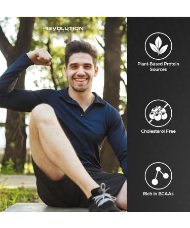 Revolution Nutrition Vegan Smart Vegan Protein Powder Dairy Free Plant Based Sugar Free Soy Free BCAAs Keto Friendly For Men & Women 20g Of Protein Per Scoop 908g 26 Servings (Coffee Mousse Cake 2 Pound) Coffee Mousse Cake 26 Servings (Pack of 1) - Buy Online on SooperMarket.com