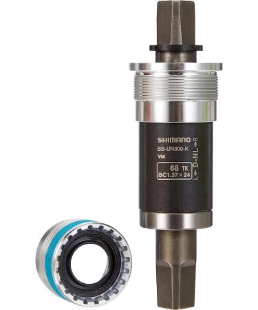 SHIMANO BB-UN300 Bottom Bracket - English 68x110mm Square Taper JIS - Buy Online on SooperMarket.com